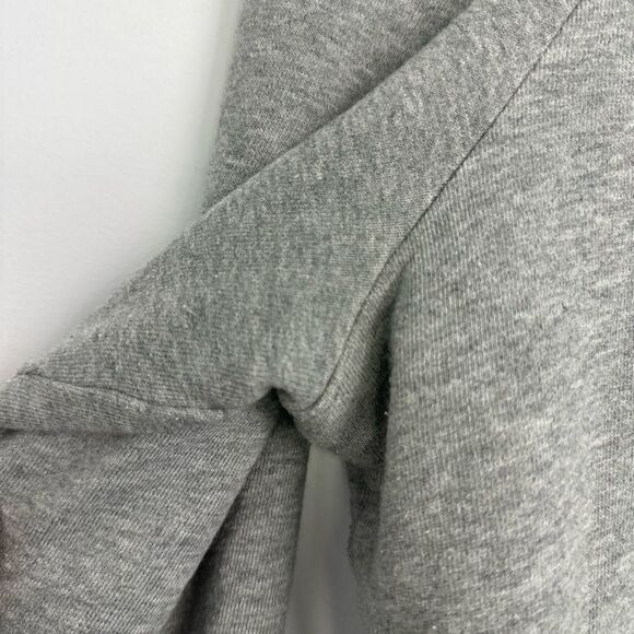 Derek Lam 10 Crosby Crewneck Raglan Sweatshirt With Striped Shirt Hem XS - Picture 15 of 15